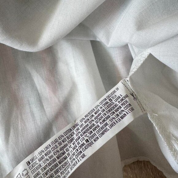 English Factory Smocked‎ Colorful Striped Flutter Sleeve Mini Dress Size XS - Picture 5 of 5